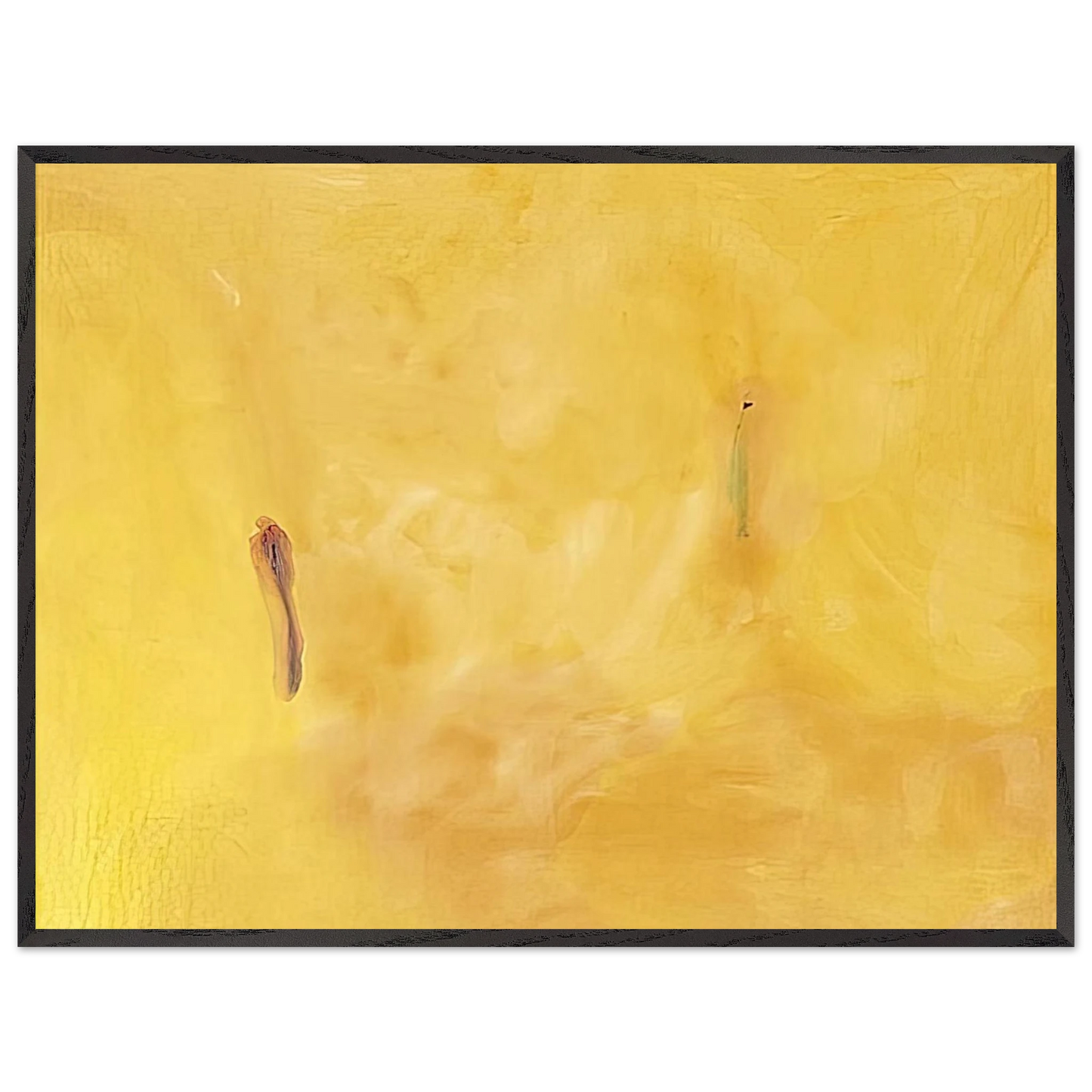 Helen Frankenthaler - Earliness - 1975 Wall art - 21x29.7 cm / 8x12" - Premium Wooden Framed Poster With Fine Art Paper-canvas - White frame