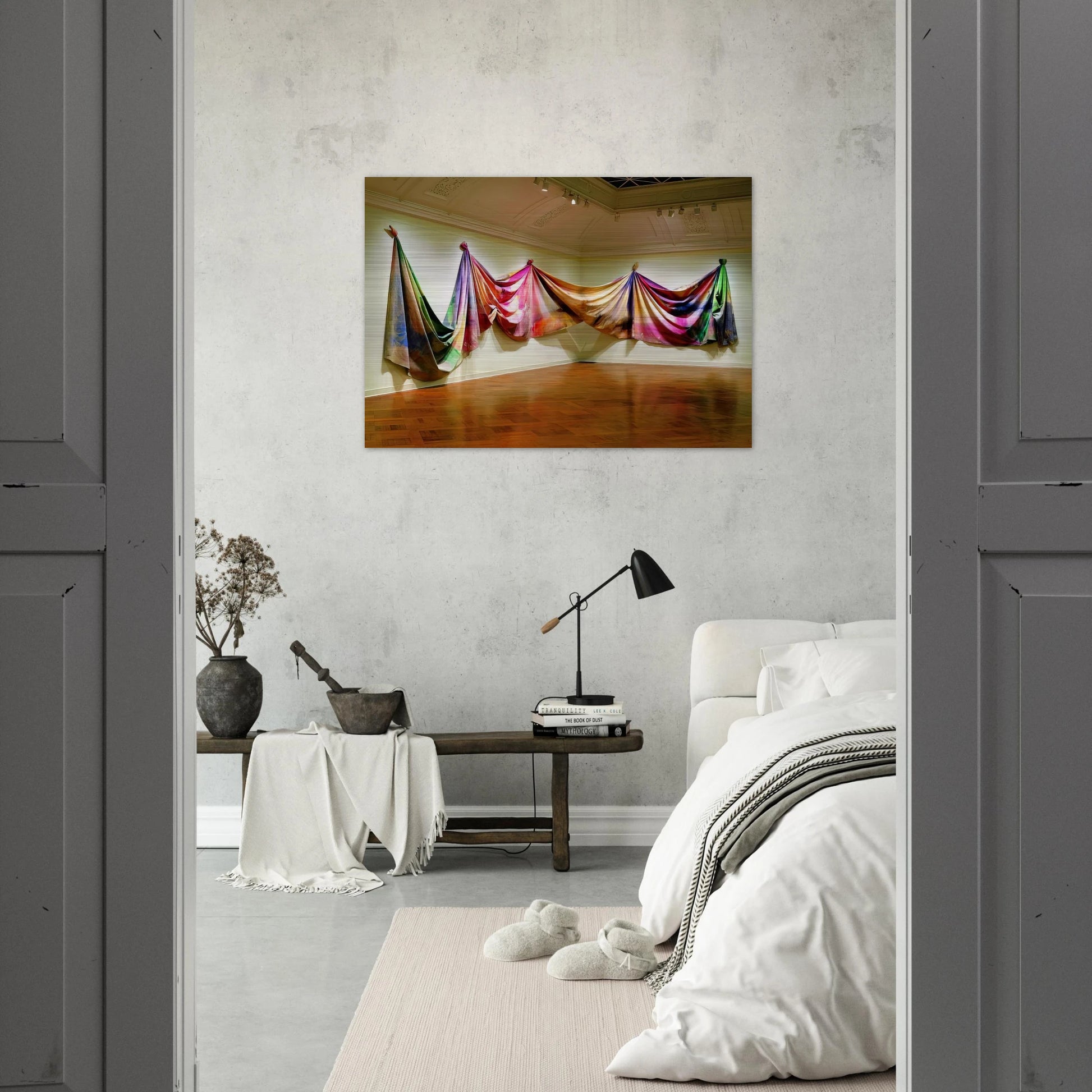 Light Depth - Sam Gilliam Brushed Aluminum Print - 70x100 cm / 28x40 inches | Sam Gilliam Aluminum Print | Sam Gilliam Prints