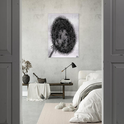 BLOWBALL I - MC Escher Brushed Aluminum Print - 70x100 cm / 28x40 inches | MC Escher Aluminum Print | MC Escher Prints