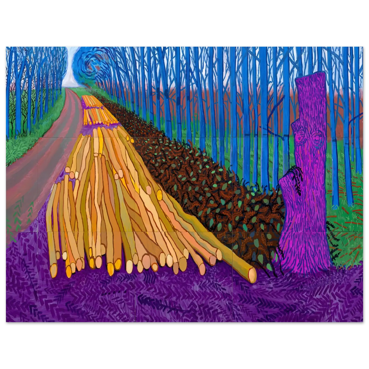David Hockney - David Hockney Wall art - 30x40 cm / 12x16 Inches - Fine Art Poster - -