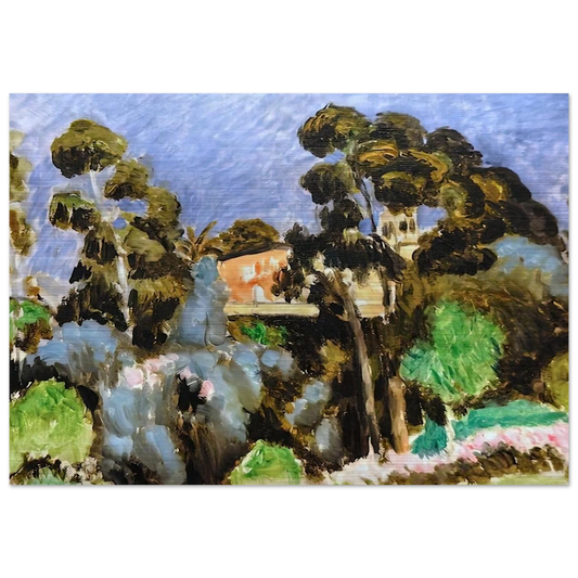 EUCALYPTUS MONT ALBAN 1918 - Henri Matisse Brushed Aluminum Print - 70x100 cm / 28x40 inches | Henri Matisse Aluminum Print | Henri Matisse Prints