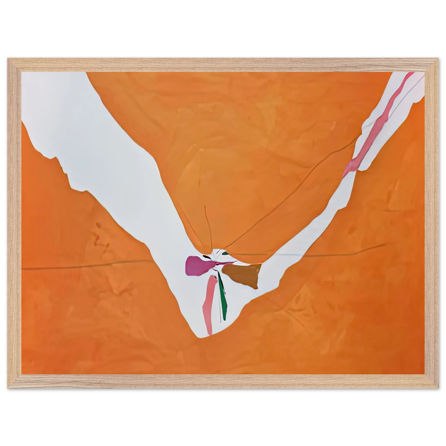 Helen Frankenthaler - Chairman of the Board, 1971- Wall Art - 30x40 cm / 12x16 inches - Premium Wooden Framed Poster With Fine Art Paper-canvas - Black frame