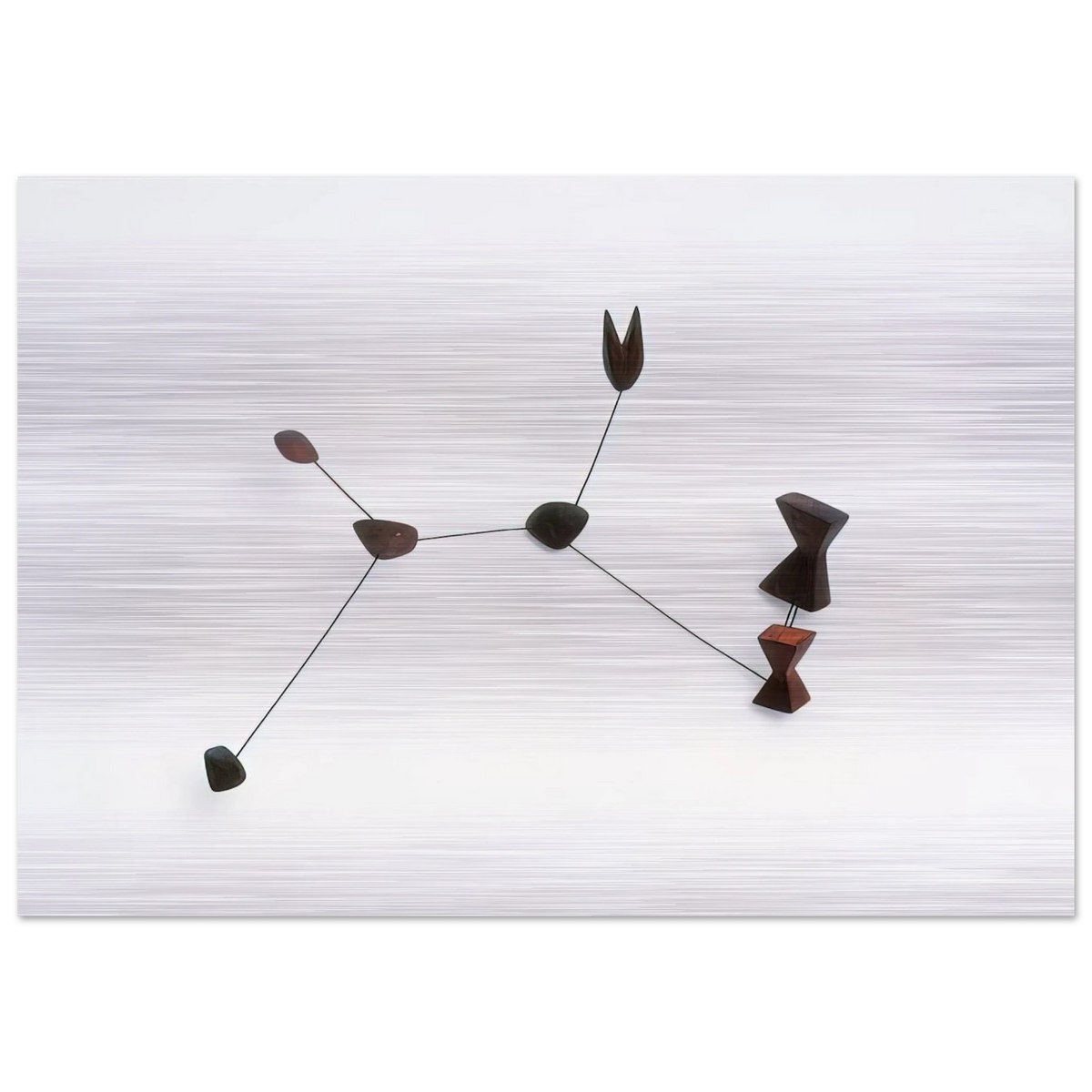 CONSTELLATION 1944 - Alexander Calder Brushed Aluminum Print - 70x100 cm / 28x40 inches | Alexander Calder Aluminum Print | Alexander Calder Prints