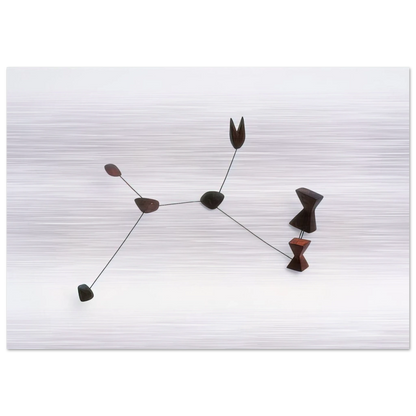 CONSTELLATION 1944 - Alexander Calder Brushed Aluminum Print - 70x100 cm / 28x40 inches | Alexander Calder Aluminum Print | Alexander Calder Prints