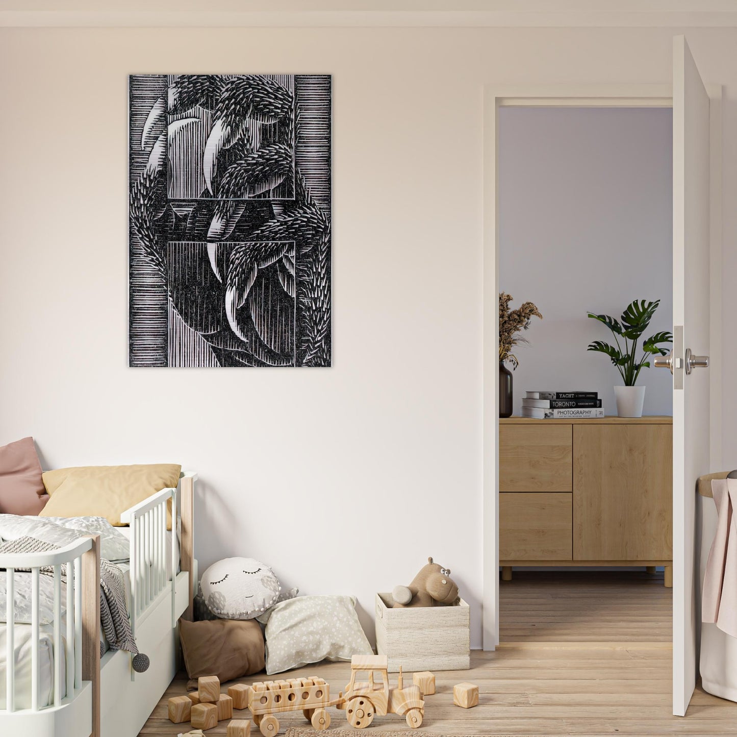 ESCHER (13) - MC Escher Brushed Aluminum Print - 70x100 cm / 28x40 inches | MC Escher Aluminum Print | MC Escher Prints