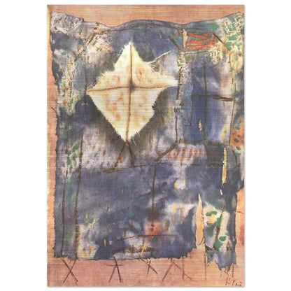 RAVAGED LAND 1921 - Paul Klee Brushed Aluminum Print - 70x100 cm / 28x40 inches | Paul Klee Aluminum Print | Paul Klee Prints