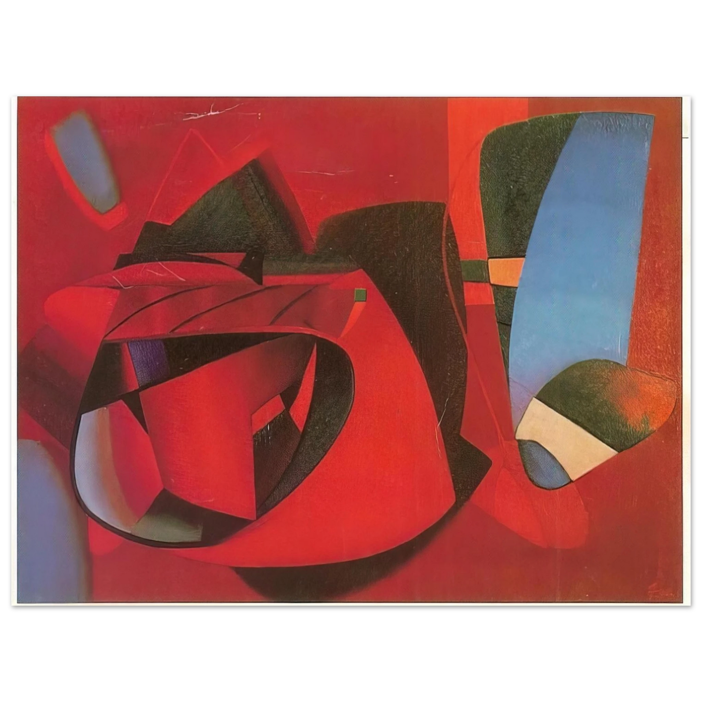 John Ferren - Composition - 1937  75x100 cm / 30x40inches Fine Art Poster