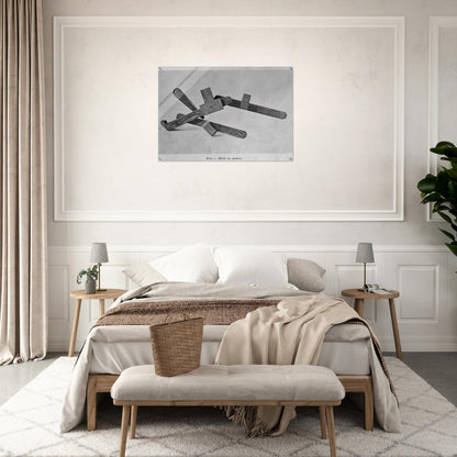 Röyi - 1945 - Gyula Kosice Acrylic Print - 70x100 cm / 28x40″ inches | Gyula Kosice Wall Art | Gyula Kosice Prints