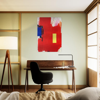 Magnum Opus - Hans Hofmann Brushed Aluminum Print - 70x100 cm / 28x40 inches | Hans Hofmann Aluminum Print | Hans Hofmann Prints