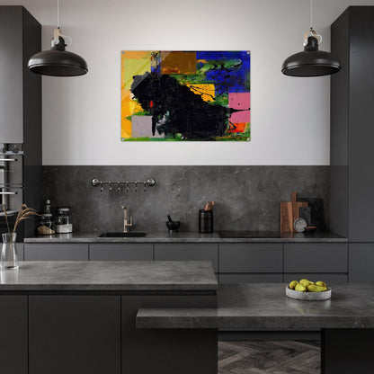 The Vanquished - Hans Hofmann Acrylic Print - 70x100 cm / 28x40″ inches