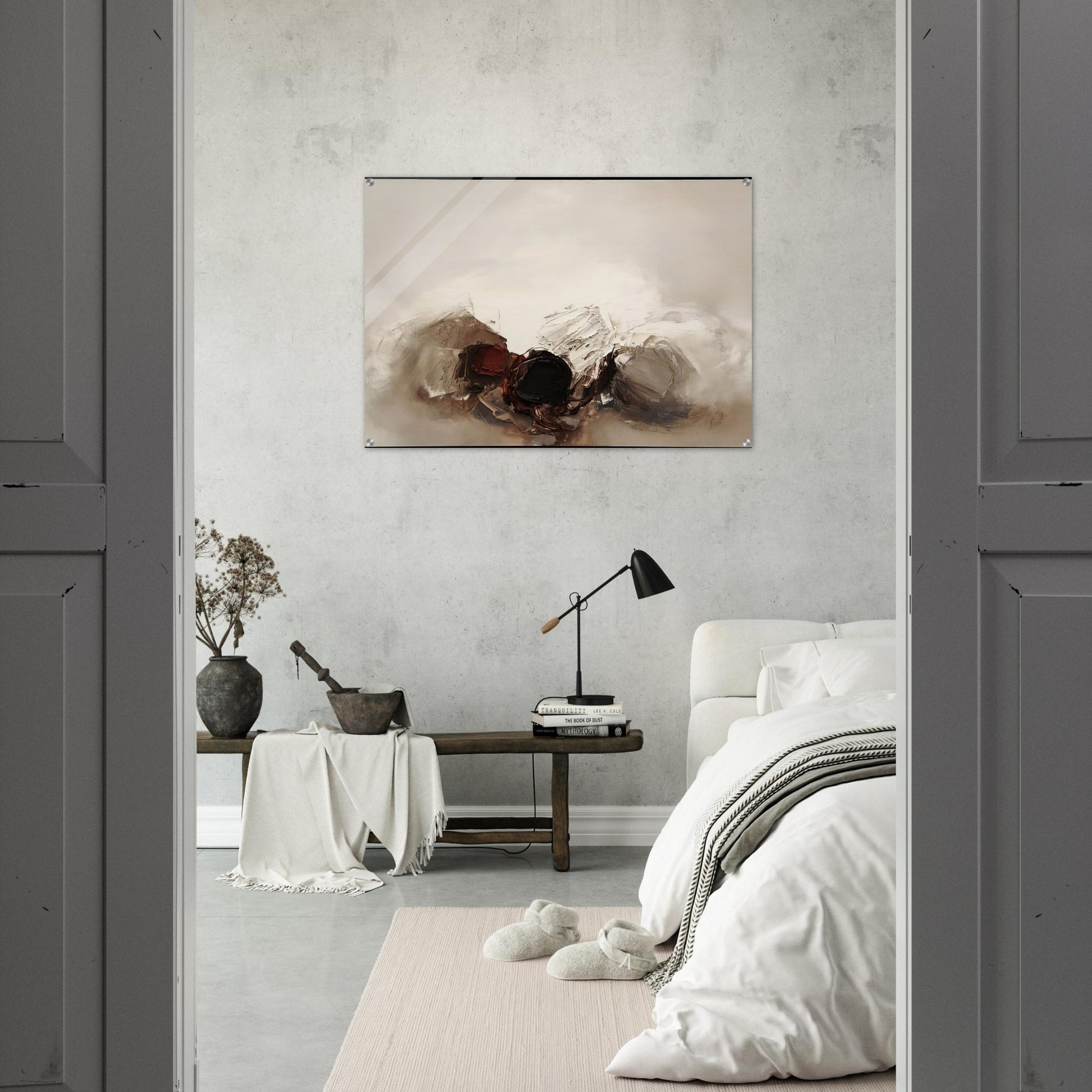 N 300 1960 - Luis Feito Acrylic Print - 70x100 cm / 28x40″ inches