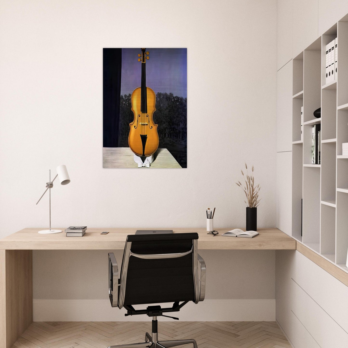 A LITTLE OF THE BANDIT S SOUL - Rene Magritte Brushed Aluminum Print - 70x100 cm / 28x40 inches | Rene Magritte Aluminum Print | Rene Magritte Prints