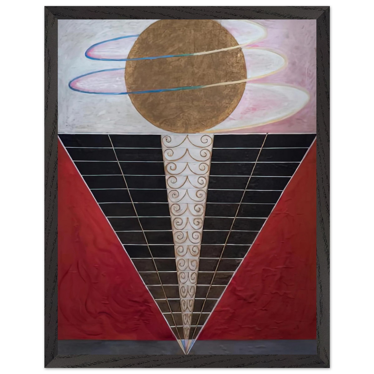 Hilma af Klint - ALTARPIECE NO 2 1915 Wall art - 30x45 cm / 12x18 inches - Fine Art Poster-canvas - -