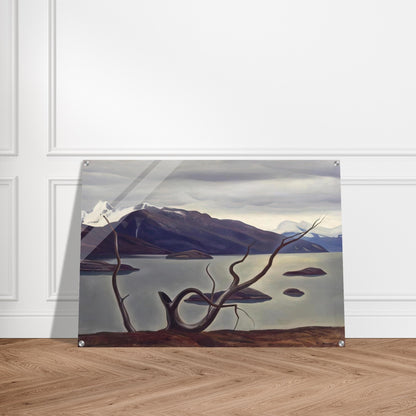 Admiralty Sound, Tierra Del Fuego - Rockwell Kent Acrylic Print - 70x100 cm / 28x40″ inches | Rockwell Kent Wall Art | Rockwell Kent Prints