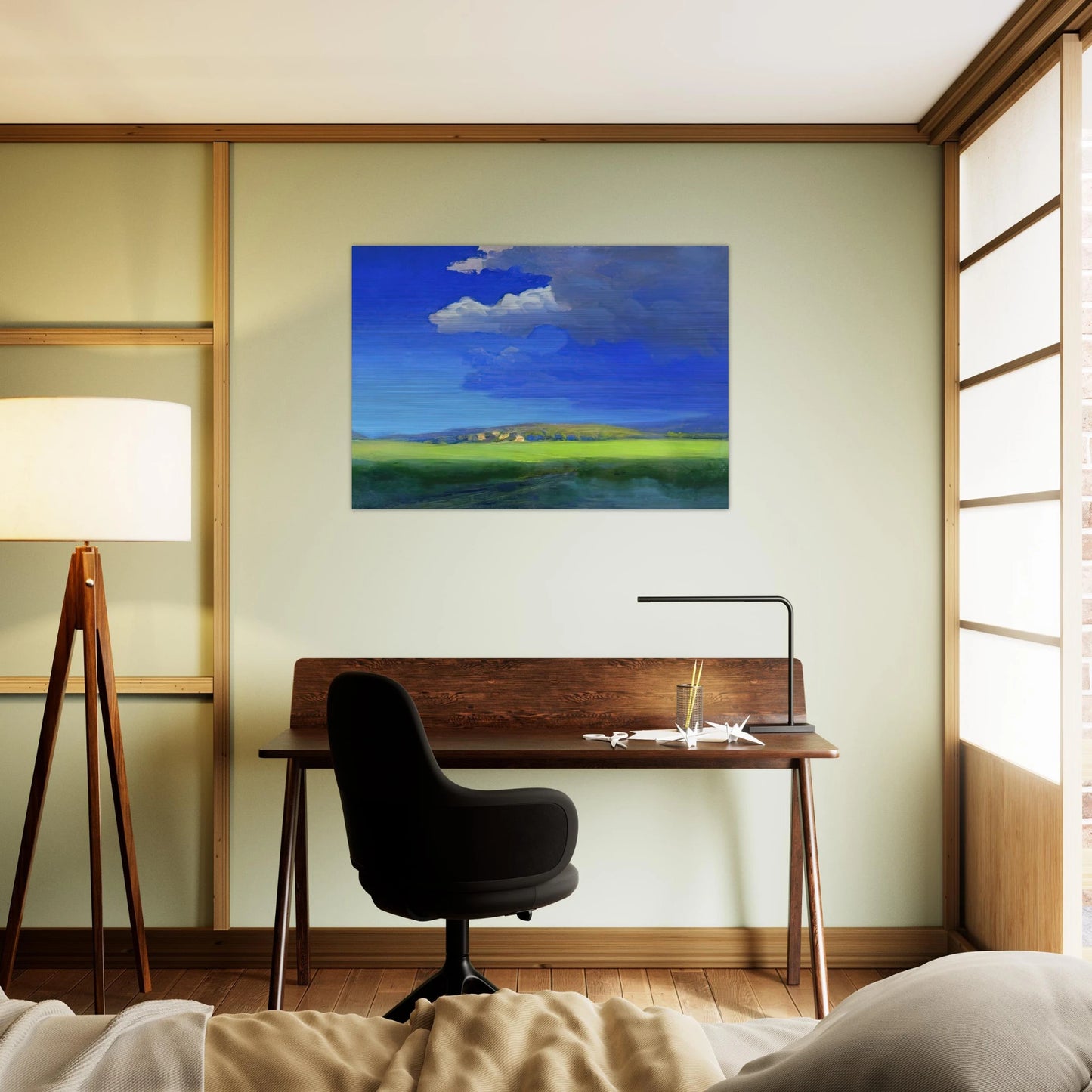 After the thunderstorm - Arkhyp Kuindzhi Brushed Aluminum Print - 70x100 cm / 28x40 inches | Arkhyp Kuindzhi Aluminum Print | Arkhyp Kuindzhi Prints