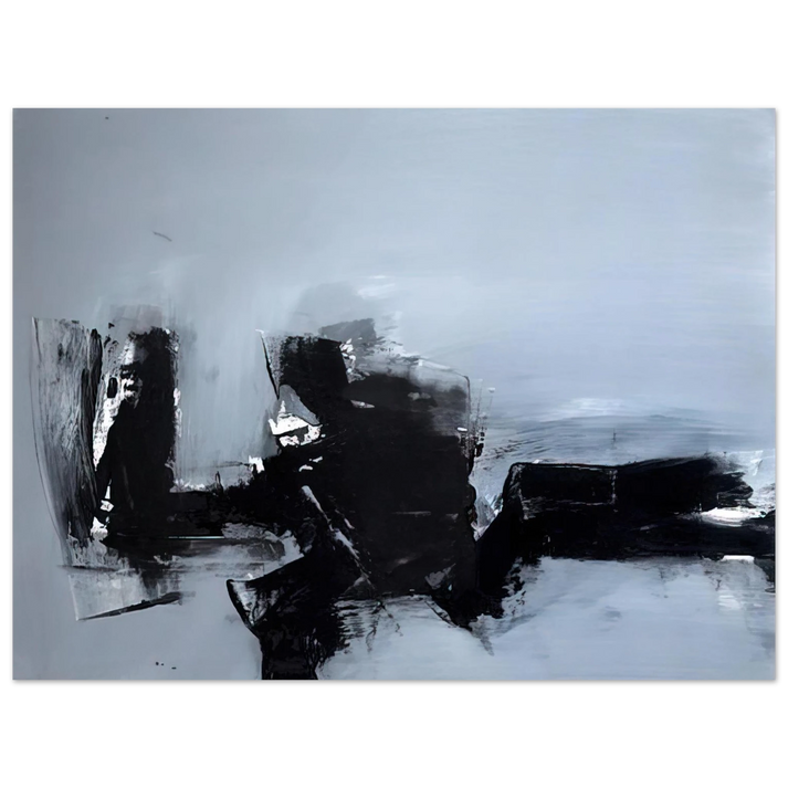 Luis Feito - UNTITLED 1961 2  75x100 cm / 30x40inches Fine Art Poster