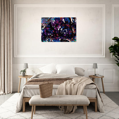 Untitled  SFP94-3  SF94-024  - Sam Francis Acrylic Print - 70x100 cm / 28x40″ inches