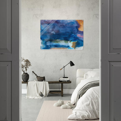 Riverhead, 1963-64- - Helen Frankenthaler Acrylic Print - 70x100 cm / 28x40″ inches