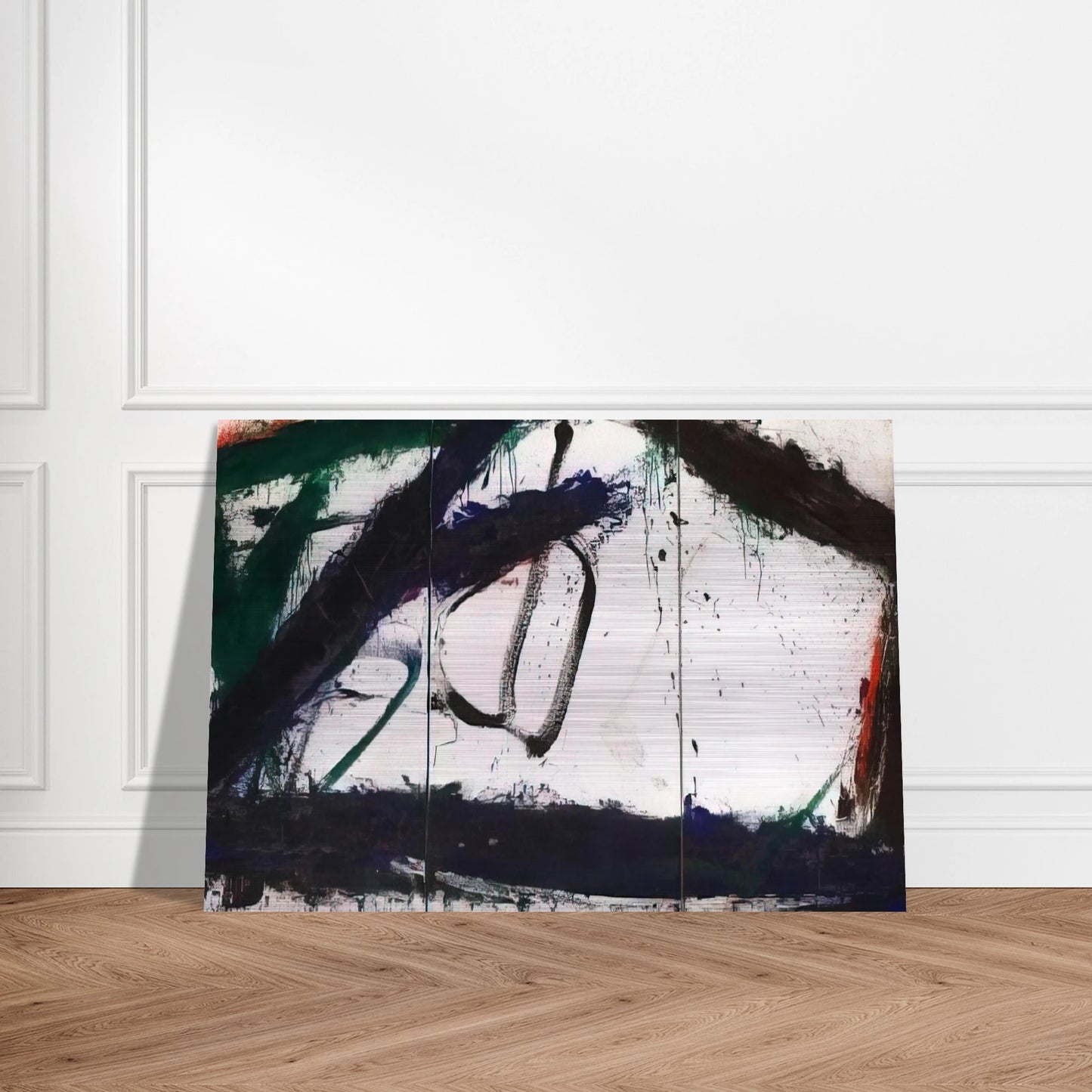 Frozen Summer - 1966 - Norman Bluhm Brushed Aluminum Print - 70x100 cm / 28x40 inches | Norman Bluhm Aluminum Print | Norman Bluhm Prints