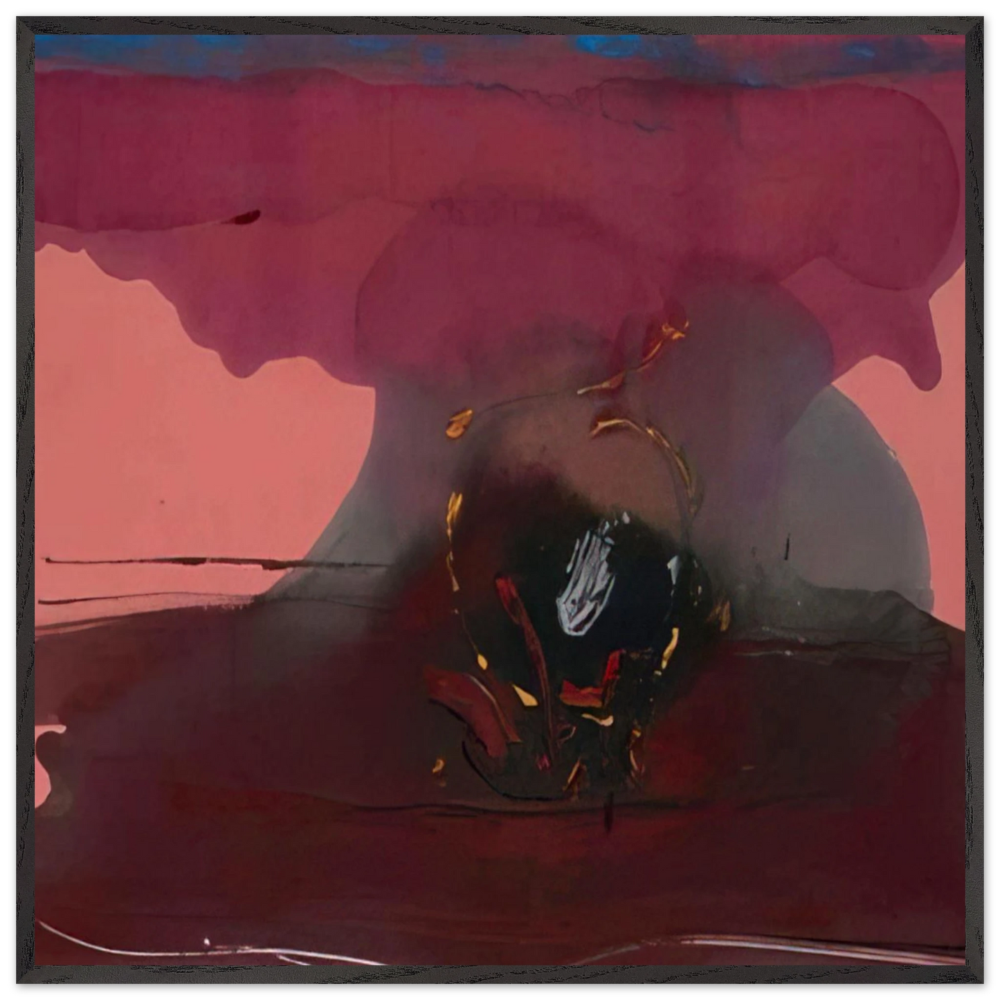 Helen Frankenthaler - Harbinger - 1986 Wall art - 60x80 cm / 24x32 inches - Fine Art Poster-canvas - -