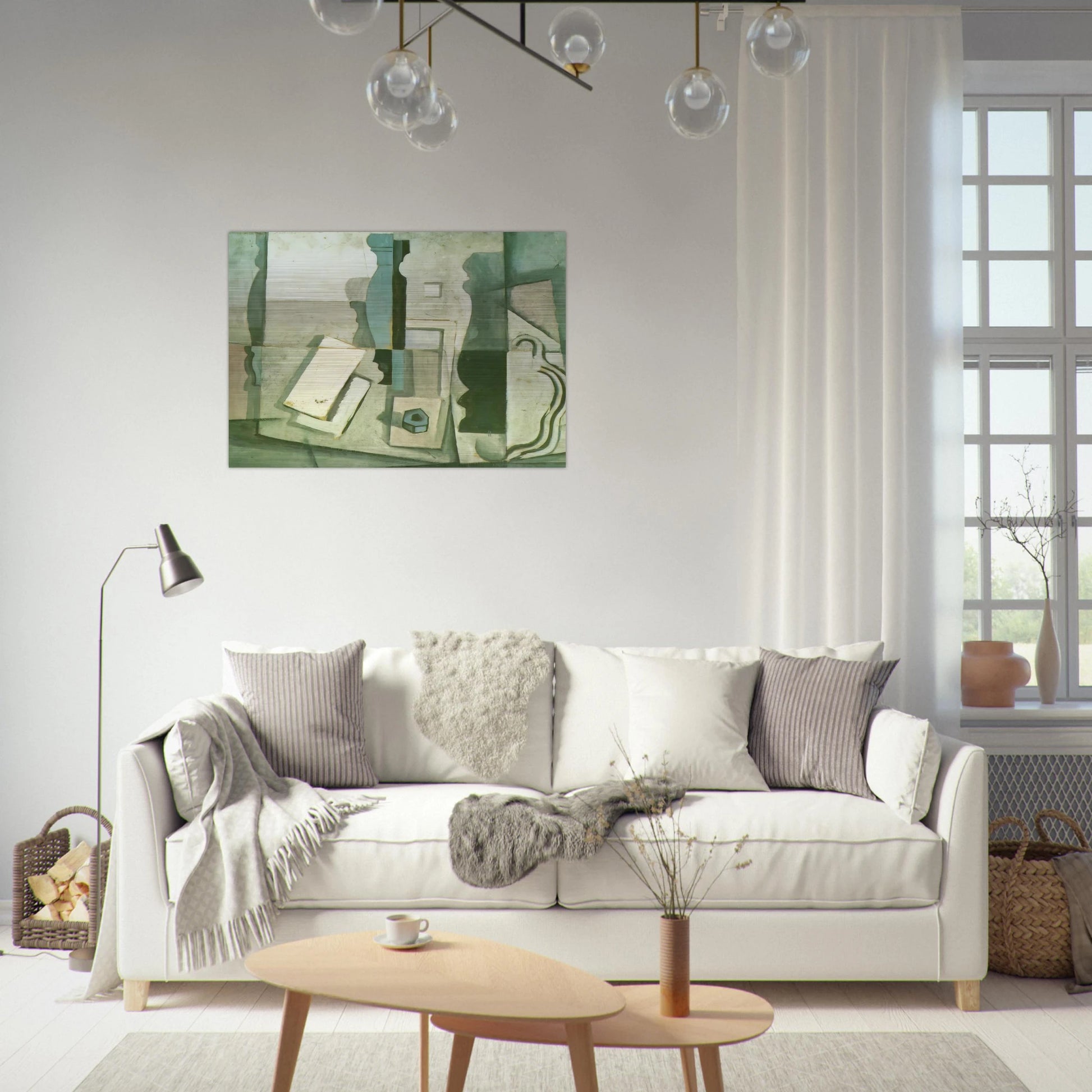 STILL LIFE 3 - Salvador Dali Brushed Aluminum Print - 70x100 cm / 28x40 inches | Salvador Dali Aluminum Print | Salvador Dali Prints