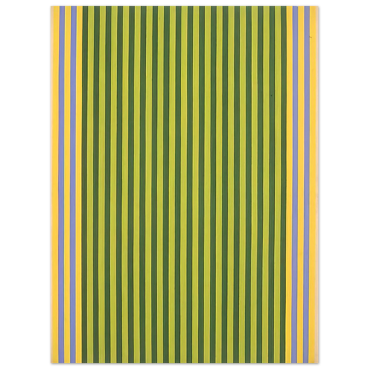 Gene Davis - LimelightSounds of Grass - 1960  75x100 cm / 30x40inches Fine Art Poster