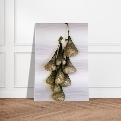 UNTITLED OR NOT YET 1966 - Eva Hesse Brushed Aluminum Print - 70x100 cm / 28x40 inches | Eva Hesse Aluminum Print | Eva Hesse Prints