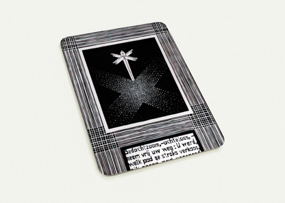 EMBLEMATA SIGNPOST By MC Escher Pack of 10 Post Cards | MC Escher Post Cards | A6 (10.5 x 14.8 cm) - 4.1 x 5.8 inches