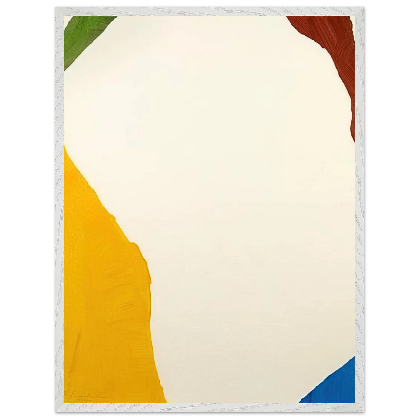 Helen Frankenthaler - Wind Directions - 1970 Wall art - 30x40 cm / 12x16 inches - Premium Wooden Framed Poster With Fine Art Paper-canvas - Wood frame