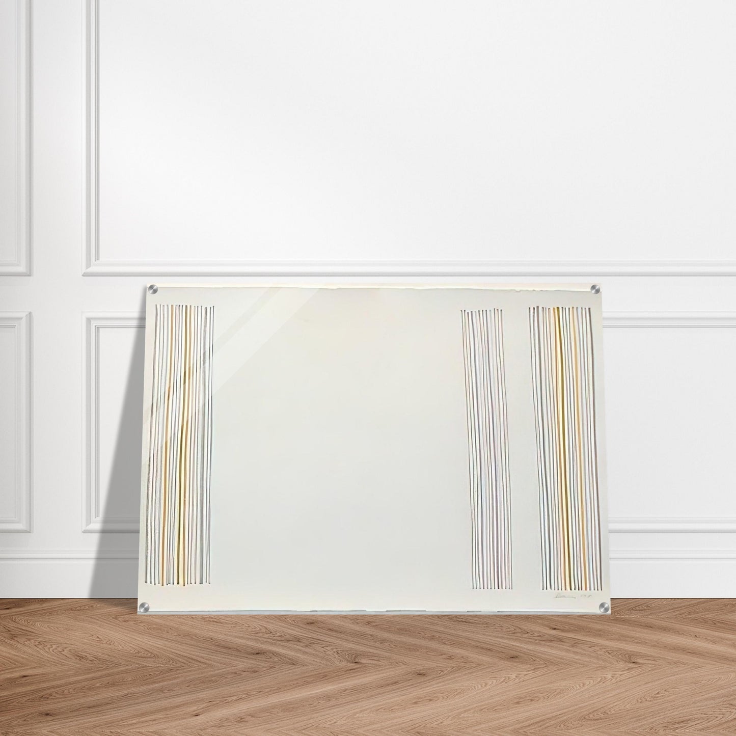Untitled - 1981 - Gene Davis Acrylic Print - 70x100 cm / 28x40″ inches | Gene Davis Wall Art | Gene Davis Prints