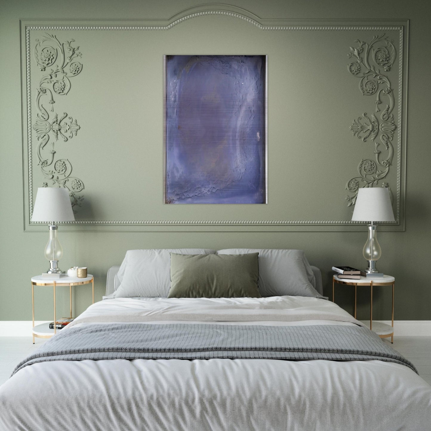 FARBWANNE 1985 - Gotthard Graubner Brushed Aluminum Print - 70x100 cm / 28x40 inches | Gotthard Graubner Aluminum Print | Gotthard Graubner Prints