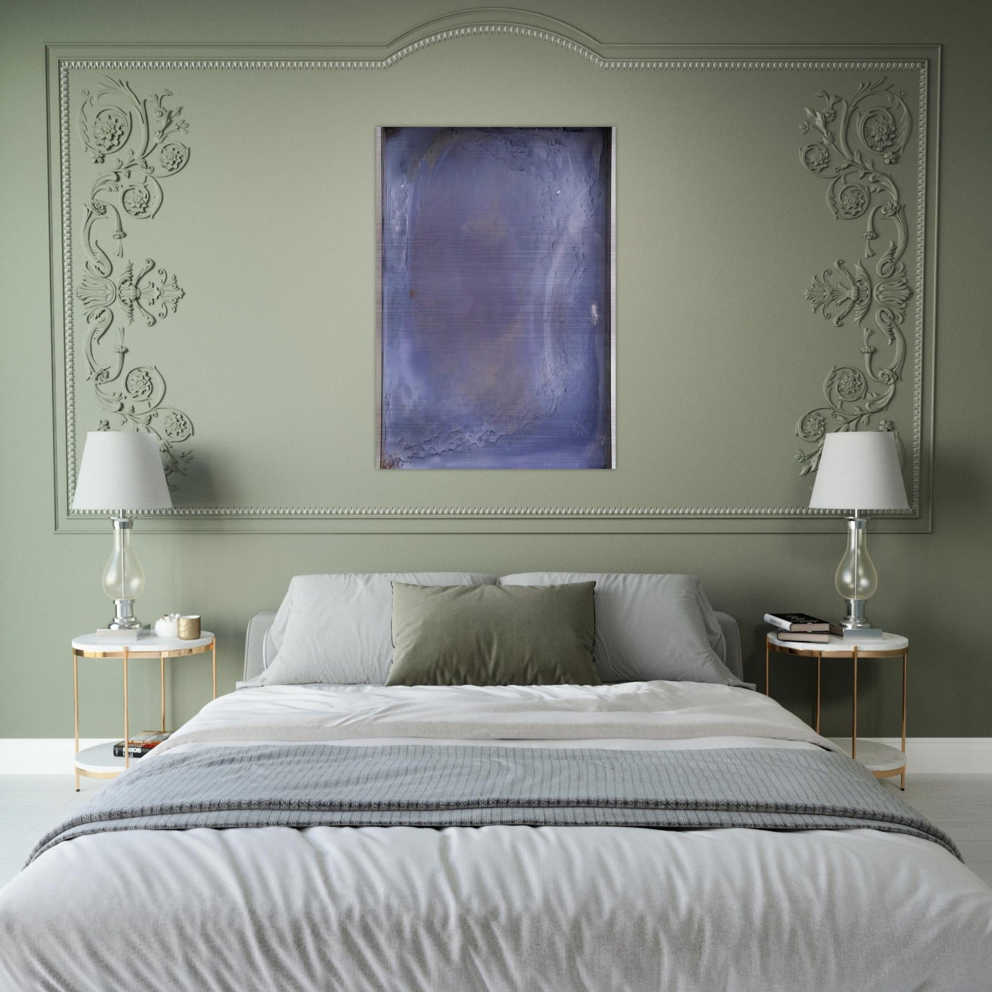 FARBWANNE 1985 - Gotthard Graubner Brushed Aluminum Print - 70x100 cm / 28x40 inches | Gotthard Graubner Aluminum Print | Gotthard Graubner Prints
