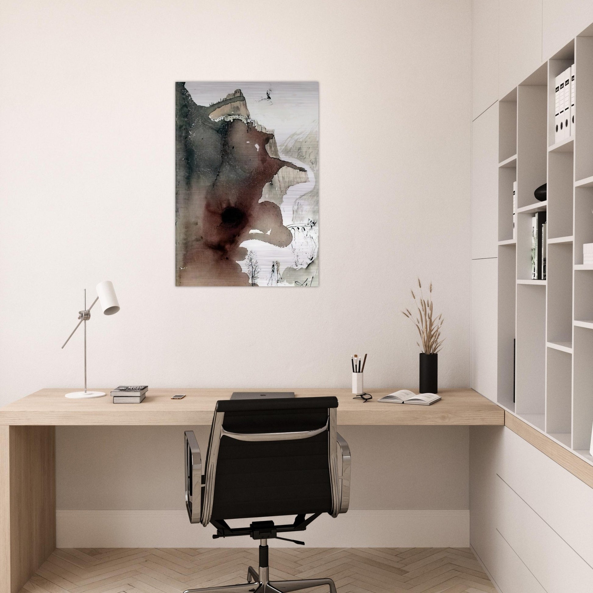 ET BAPTIZATUS EST A IOANNE IN IORDANE LUKE 3 3 - Salvador Dali Brushed Aluminum Print - 70x100 cm / 28x40 inches | Salvador Dali Aluminum Print | Salvador Dali Prints