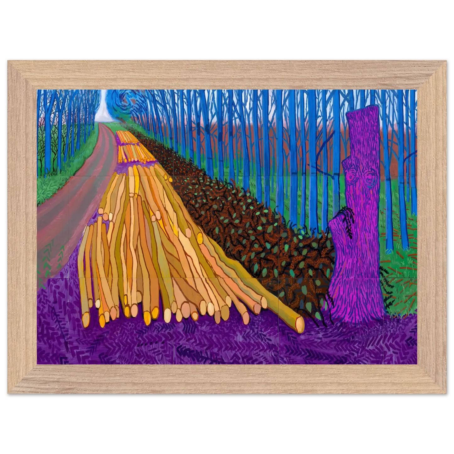 David Hockney - David Hockney Wall art - 70x100 cm / 28x40 Inches - Fine Art Poster - -