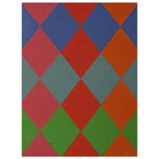 Max Bill - Geometric Composition - 1966  75x100 cm / 30x40inches Fine Art Poster