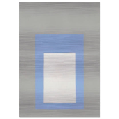 HOMAGE TO THE SQUARE GREEK ISLAND 1957 - Josef Albers Brushed Aluminum Print - 70x100 cm / 28x40 inches | Josef Albers Aluminum Print | Josef Albers Prints