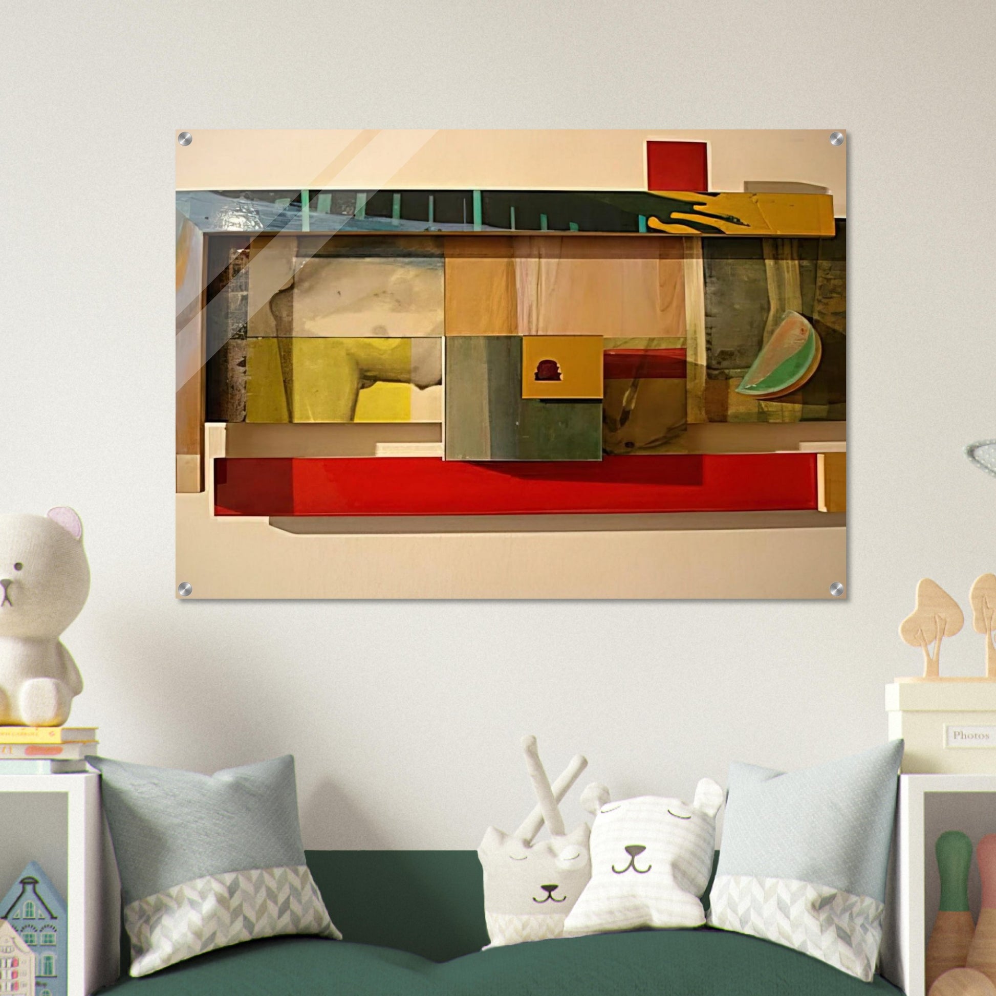 Horse - Sam Gilliam Acrylic Print - 70x100 cm / 28x40″ inches
