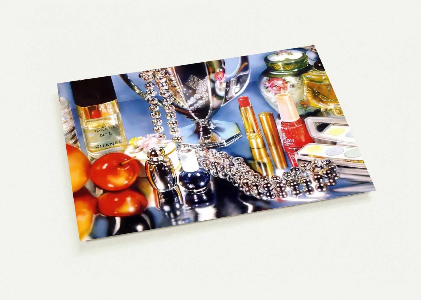 CHANEL 1974 By Audrey Flack Pack of 10 Post Cards | Audrey Flack Post Cards | A6 (10.5 x 14.8 cm) - 4.1 x 5.8 inches