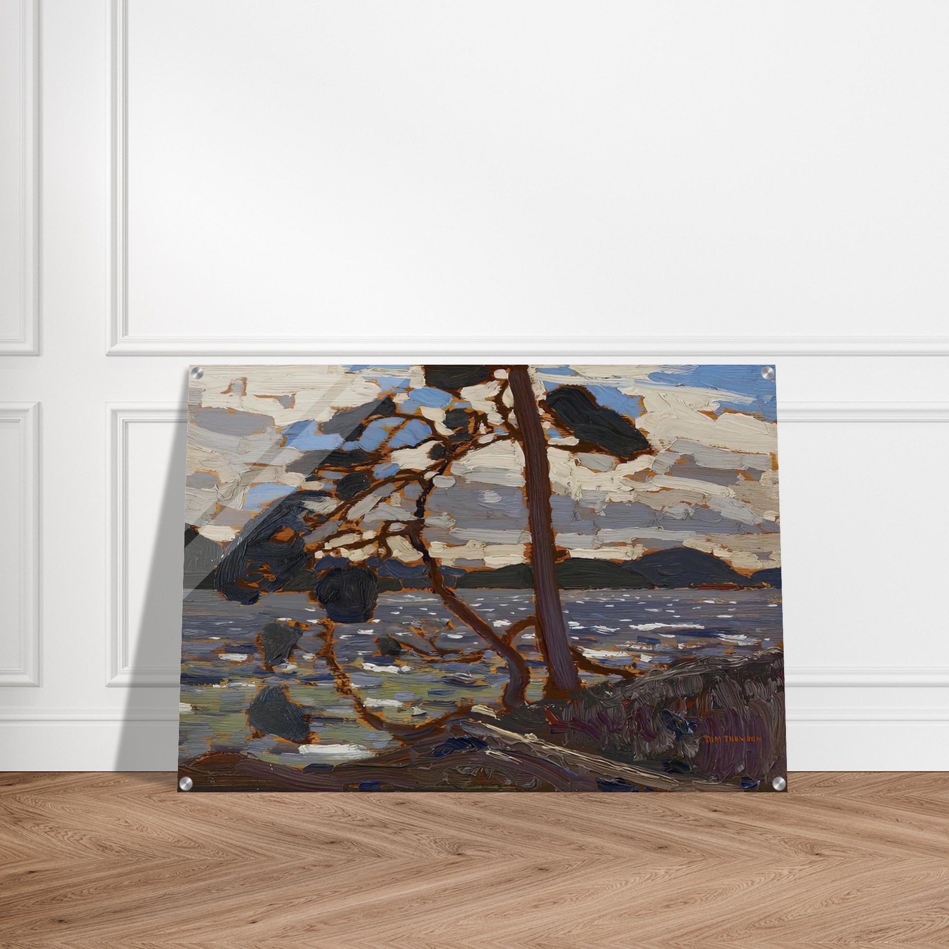 SKETCH FOR THE WEST WIND 1916 - Tom Thomson Acrylic Print - 70x100 cm / 28x40″ inches