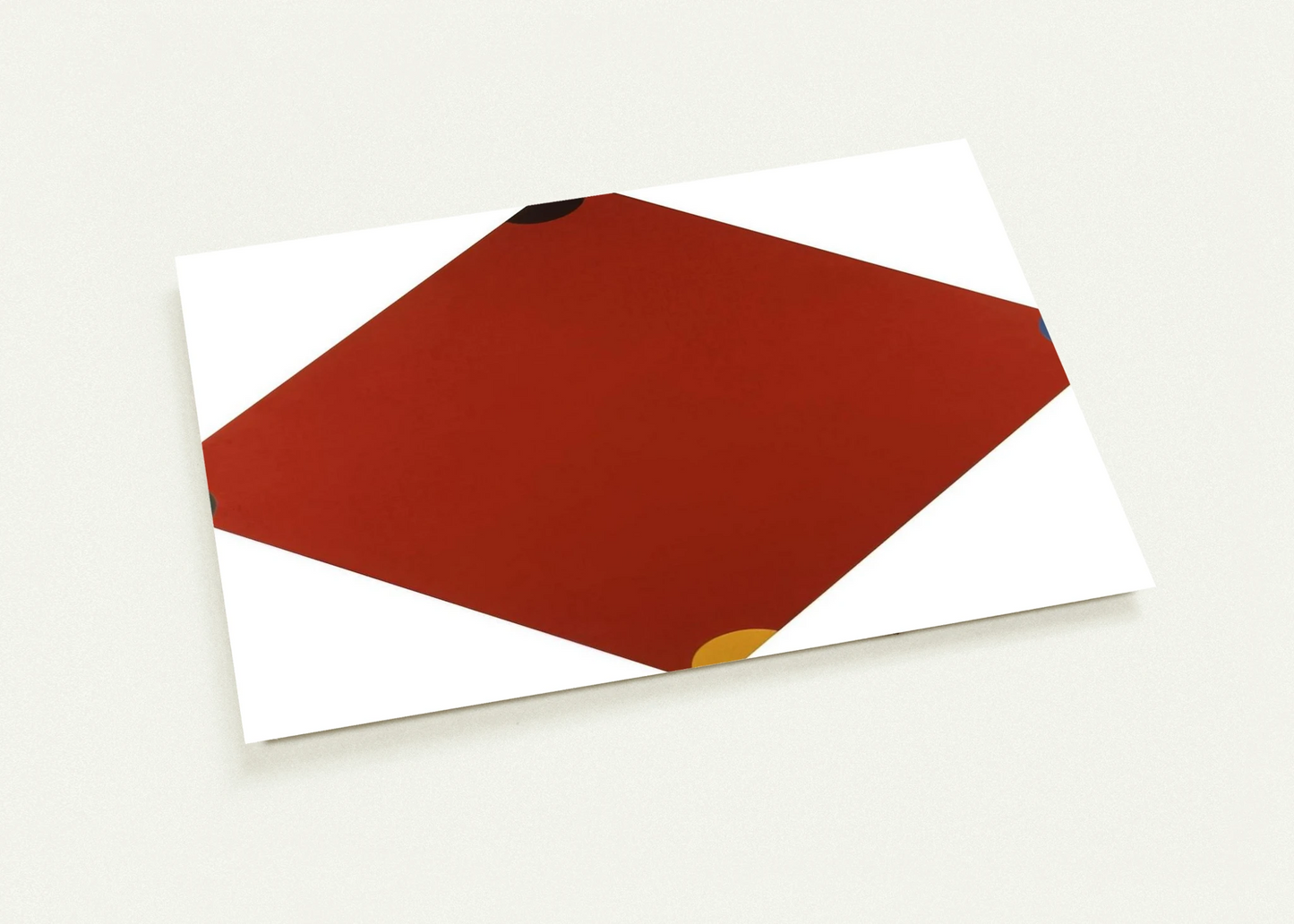 Cape Red - 1965 By Jeremy Moon Pack of 10 Post Cards | Jeremy Moon Post Cards | A6 (10.5 x 14.8 cm) - 4.1 x 5.8 inches