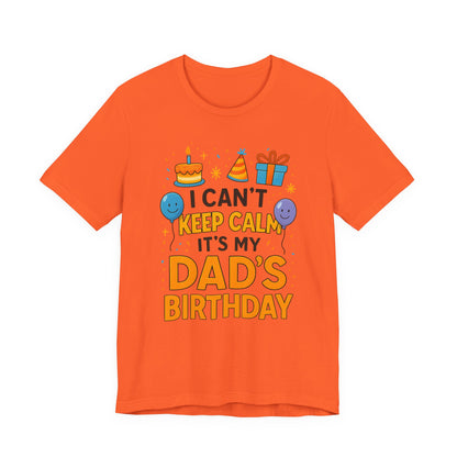 Regalo de cumpleaños para papá No puedo mantener la calma Es el cumpleaños de mi papá Feliz padre