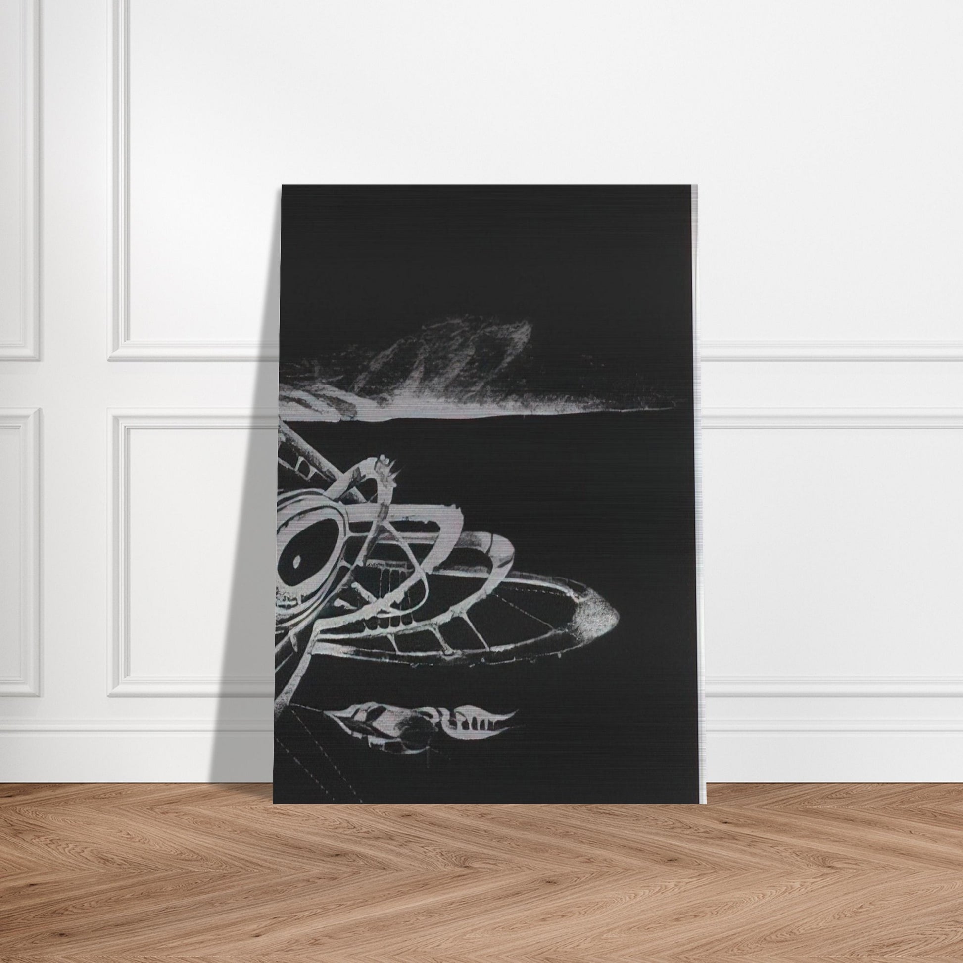 UNTITLED FROM THE NEW YORK COLLECTION FOR STOCKHOLM 1973 - Lee Bontecou Brushed Aluminum Print - 70x100 cm / 28x40 inches | Lee Bontecou Aluminum Print | Lee Bontecou Prints