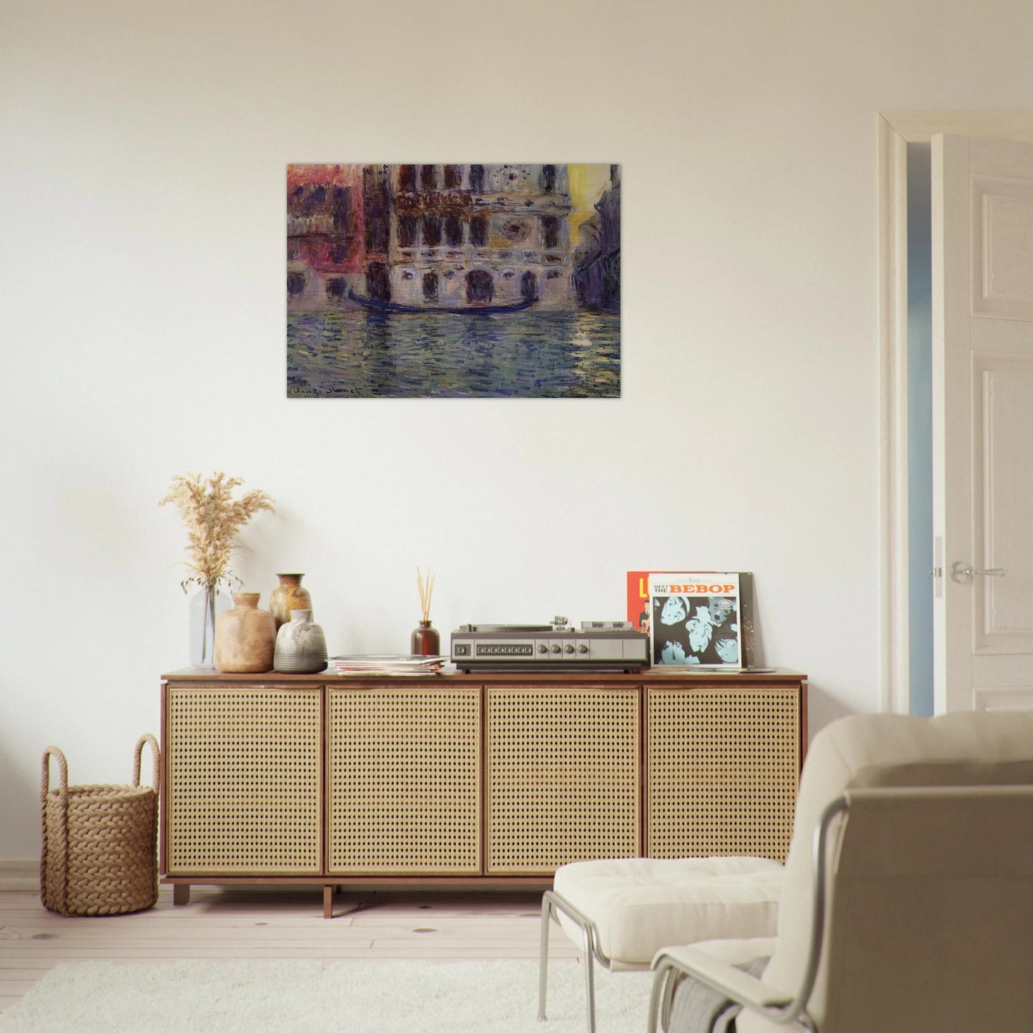 Palazzo Dario 3 - claude monet Brushed Aluminum Print - 70x100 cm / 28x40 inches | claude monet Aluminum Print | claude monet Prints