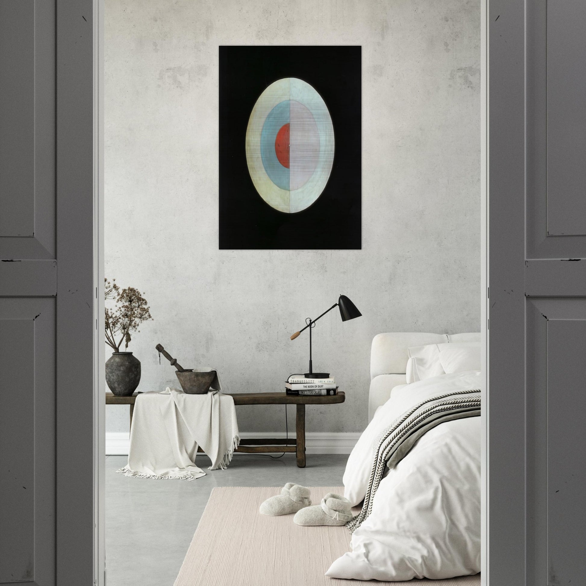 THE SWAN NO 16 1915 - Hilma af Klint Brushed Aluminum Print - 70x100 cm / 28x40 inches | Hilma af Klint Aluminum Print | Hilma af Klint Prints