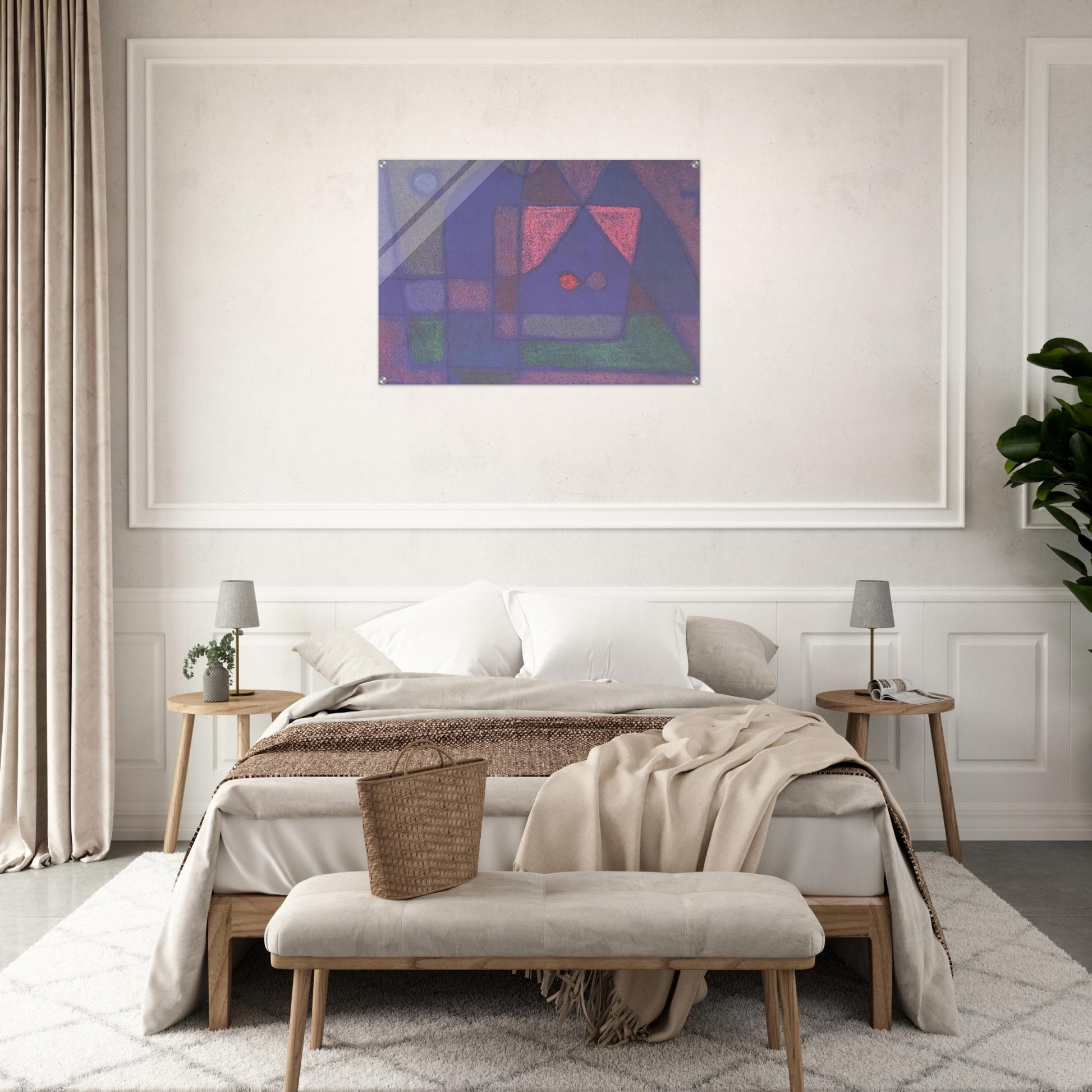 SMALL ROOM IN VENICE - Paul Klee Acrylic Print - 70x100 cm / 28x40″ inches