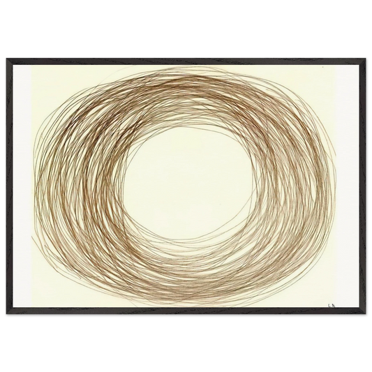 UNTITLED 1995 4 - Louise Bourgeois 70x100 cm / 28x40 inches Framed Art Print – Black Wooden Frame