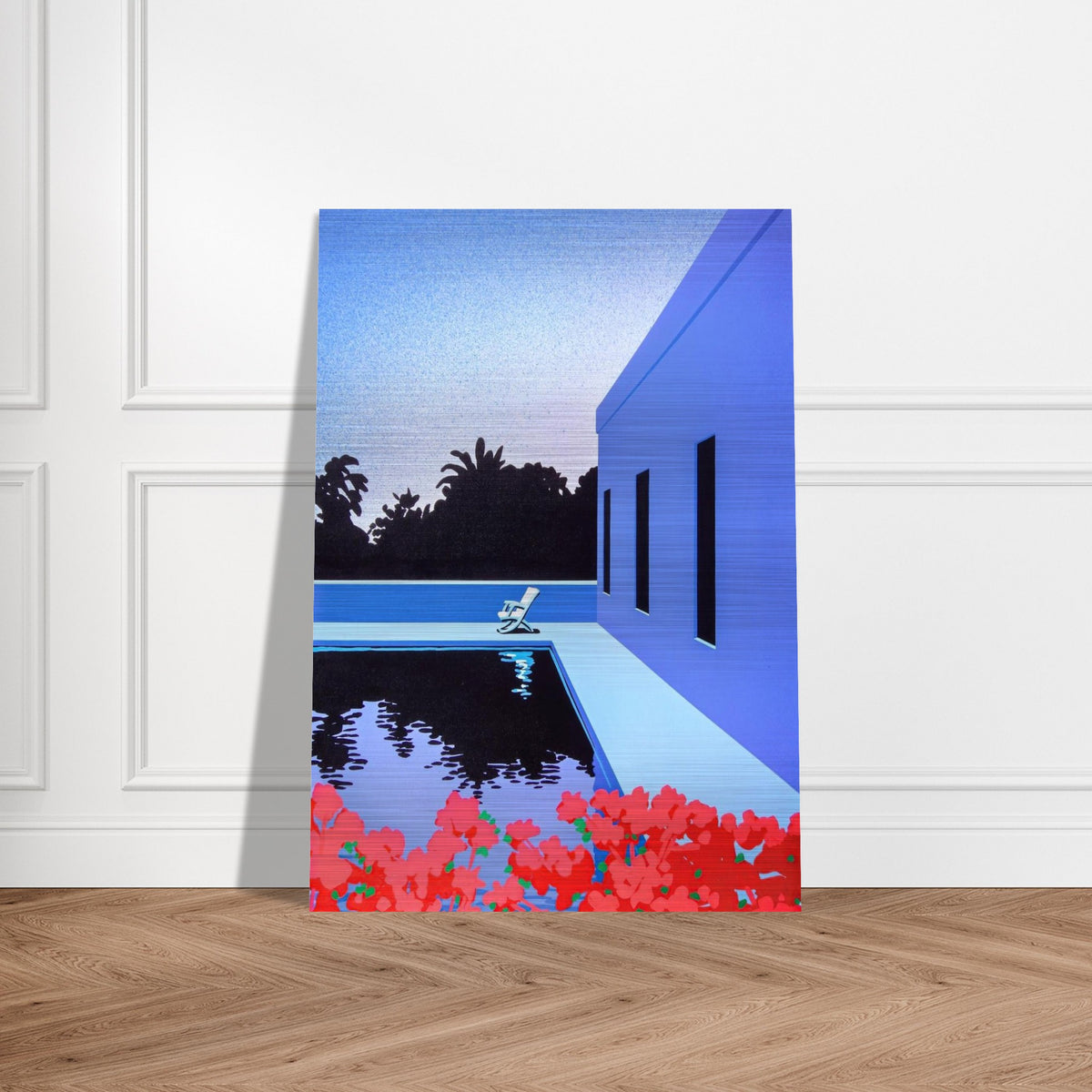 Longs for Summer - Hiroshi Nagai Brushed Aluminum Print - 70x100 cm / 28x40 inches | Hiroshi Nagai Aluminum Print | Hiroshi Nagai Prints