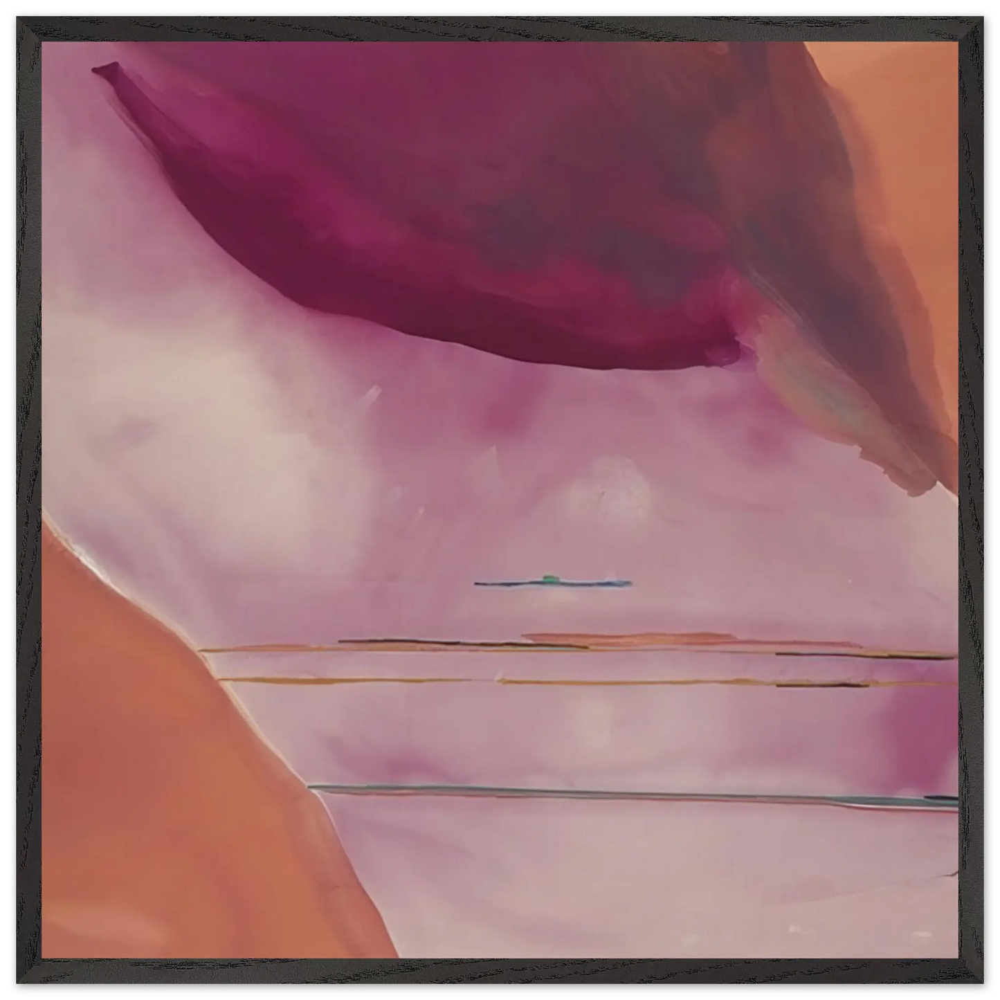 Helen Frankenthaler - Pendulum - 1972 Wall art - 27x35 cm / 11x14 Inches - Fine Art Poster - -