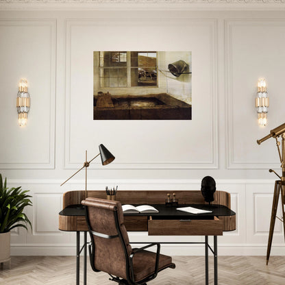 SPRING FED - Andrew Wyeth Brushed Aluminum Print - 70x100 cm / 28x40 inches | Andrew Wyeth Aluminum Print | Andrew Wyeth Prints