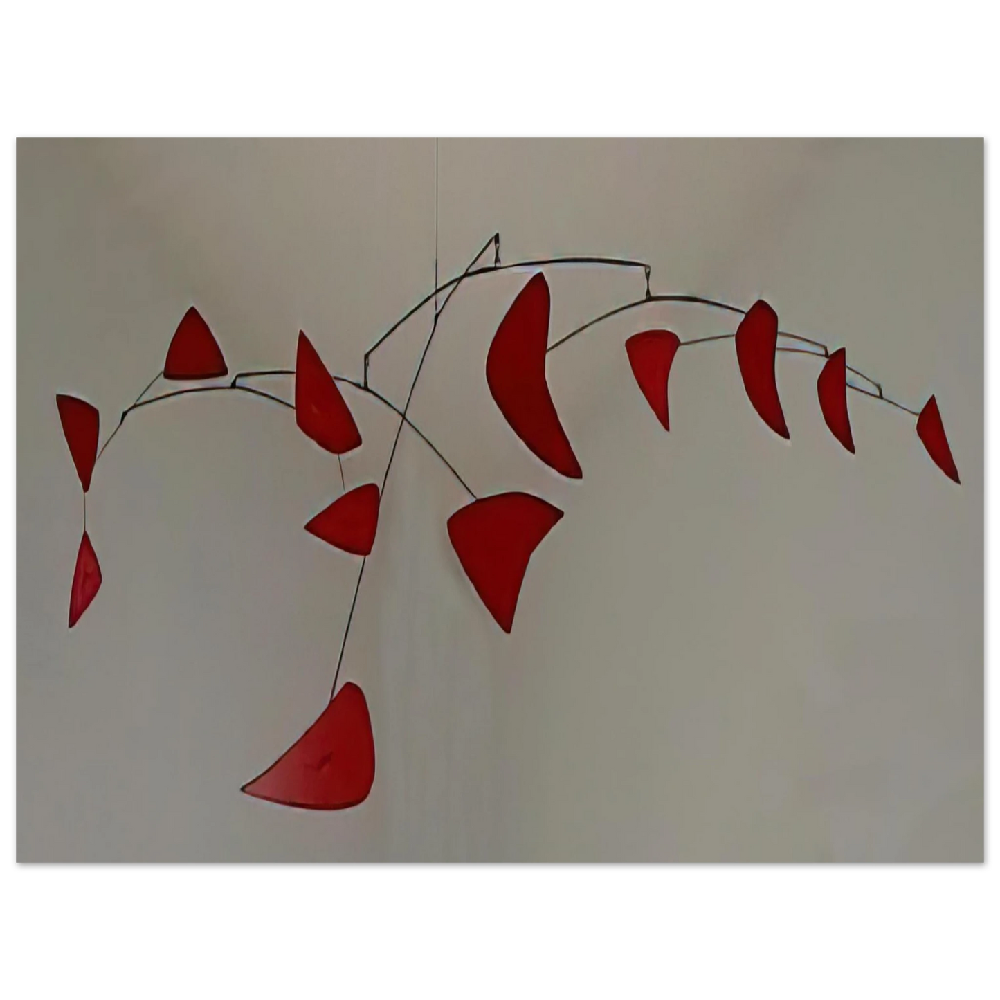 Alexander Calder - RED MOBILE 1956 Fine Art Poster